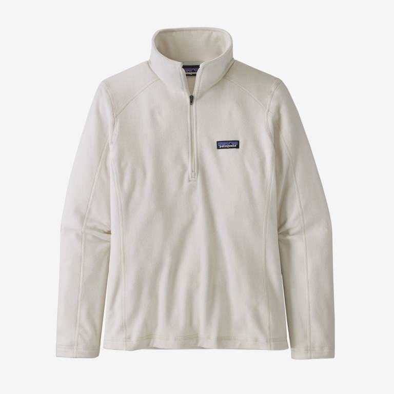 Pullover Patagonia Micro DÂ® 1/4-Zip Mujer Blancos | kF3ddBUs