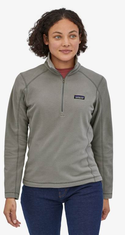 Pullover Patagonia Micro DÂ® 1/4-Zip Mujer Grises | tk3hASQm