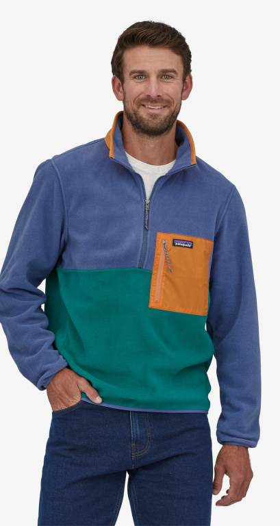 Pullover Patagonia Microdini 1/2-Zip Hombre Multicolor | b370b93v