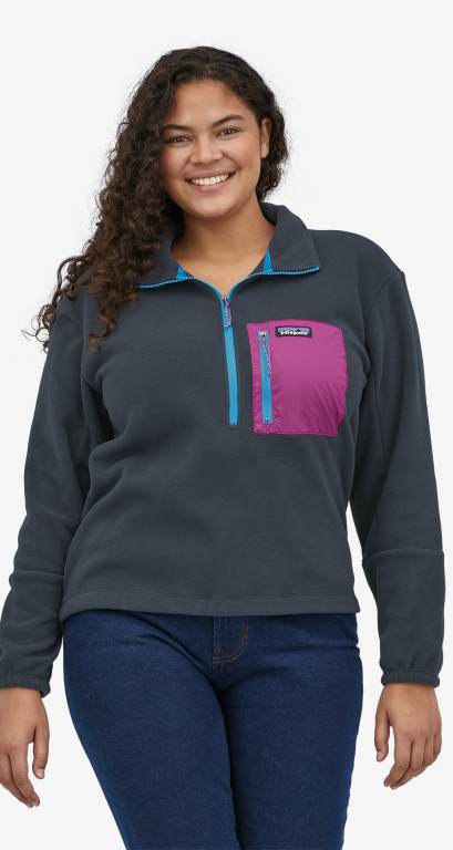 Pullover Patagonia Microdini 1/2-Zip Mujer Azules | Rt7lH2yv