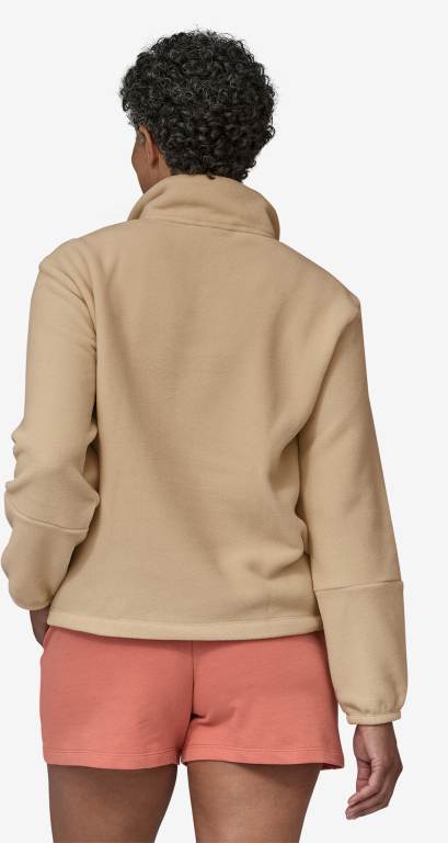 Pullover Patagonia Microdini 1/2-Zip Mujer Marrom | rroSvNU3