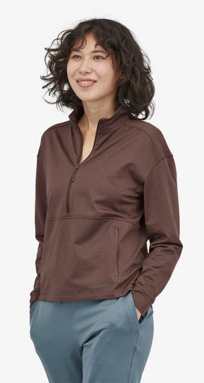 Pullover Patagonia Pack Out Mujer Brown/Brown | gFjsmhJl