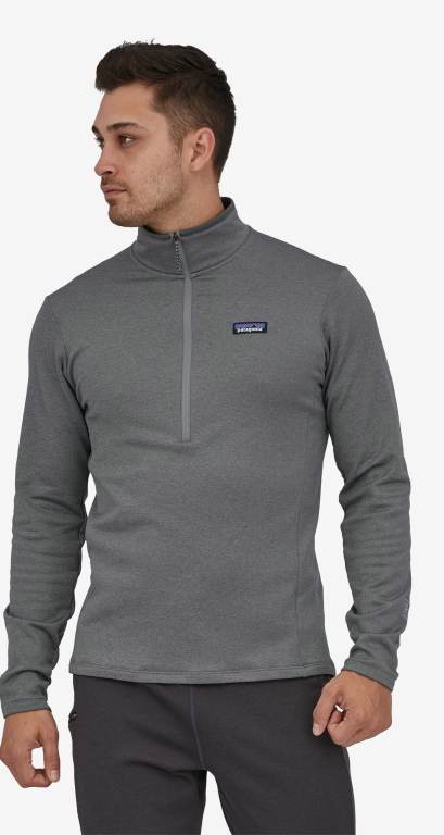 Pullover Patagonia R1Â® Daily 1/2-Zip Hombre Azules Grises | 5RgEmkUQ