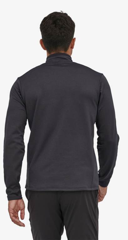 Pullover Patagonia R1Â® Daily 1/2-Zip Hombre Black/Black | DIbZ6h88