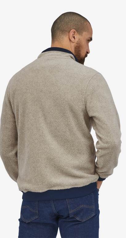 Pullover Patagonia Shearling Button Hombre Brown/Navy | u0XrDzhs