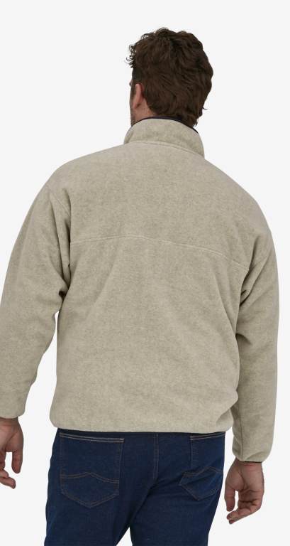 Pullover Patagonia SynchillaÂ® Snap-TÂ® Hombre Black/Grey | Usw6Mt2h