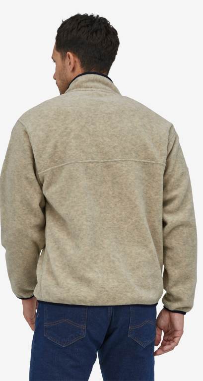 Pullover Patagonia SynchillaÂ® Snap-TÂ® Hombre Black/Grey | Usw6Mt2h