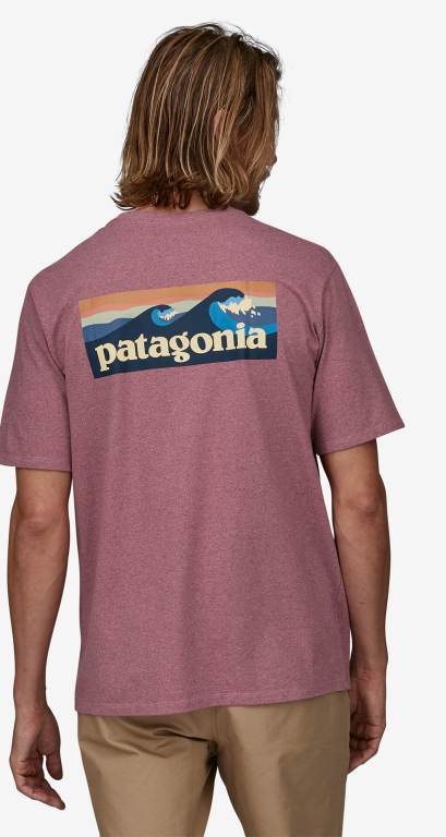 Responsibili-Tee® Patagonia Boardshort Logo Pocket Responsibili-Â® Hombre Morados | TInSDdEv