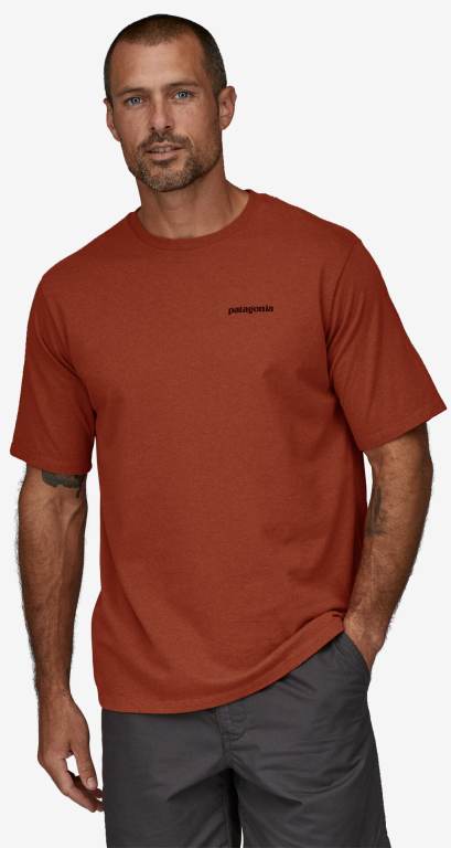 Responsibili-Tee® Patagonia P-6 Logo Responsibili-Â® Hombre Amarillos | 3yRu4pOu