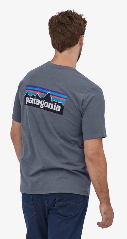 Responsibili-Tee® Patagonia P-6 Logo Responsibili-Â® Hombre Verdes | 6RpFdsnp