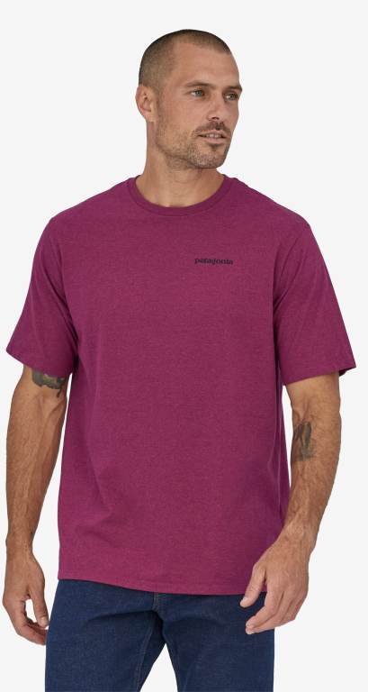 Responsibili-Tee® Patagonia P-6 Logo Responsibili-Â® Hombre Rosas | L0xD4MtZ