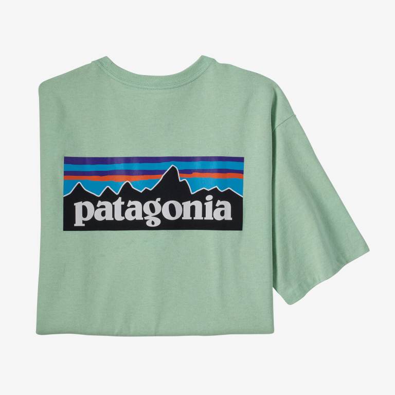 Responsibili-Tee® Patagonia P-6 Logo Responsibili-Â® Hombre Verdes | Lwf6G5U8