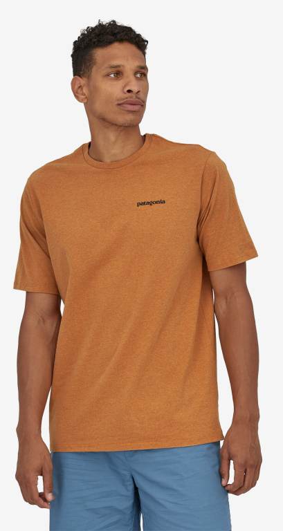 Responsibili-Tee® Patagonia P-6 Logo Responsibili-Â® Hombre Naranjas | MiKUqCTl