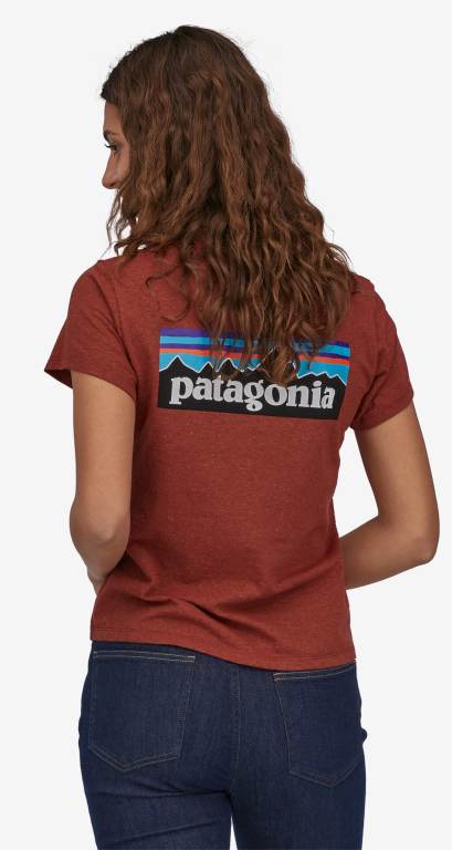 Responsibili-Tee® Patagonia P-6 Logo Responsibili-Â® Mujer Marrom | O4bnShYv