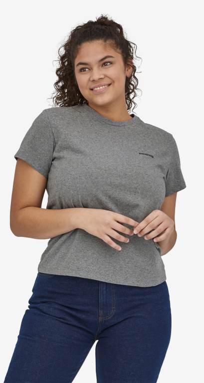 Responsibili-Tee® Patagonia P-6 Logo Responsibili-Â® Mujer Marrom | O4bnShYv