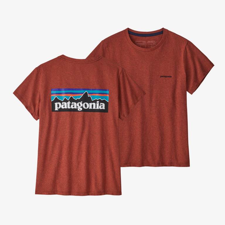 Responsibili-Tee® Patagonia P-6 Logo Responsibili-Â® Mujer Marrom | O4bnShYv