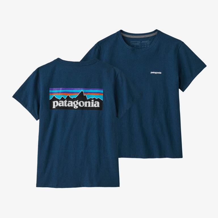 Responsibili-Tee® Patagonia P-6 Logo Responsibili-Â® Mujer Azules | THRyZ6n5