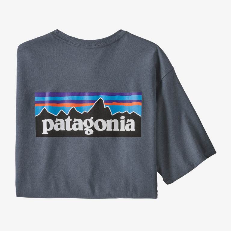 Responsibili-Tee® Patagonia P-6 Logo Responsibili-Â® Hombre Grises | foQhP1dU