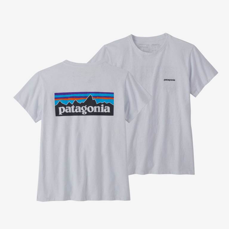 Responsibili-Tee® Patagonia P-6 Logo Responsibili-Â® Mujer Blancos | jOzYM3M3