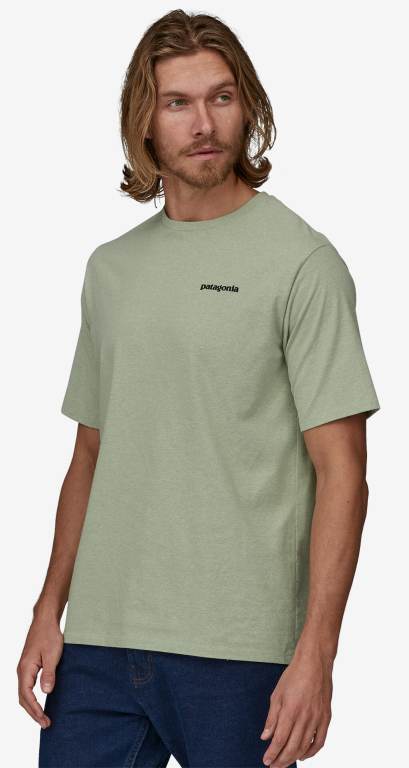 Responsibili-Tee® Patagonia P-6 Logo Responsibili-Â® Hombre Verdes | q1RUlZMy