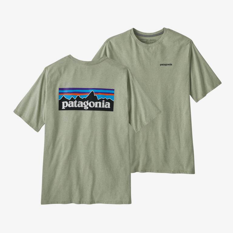 Responsibili-Tee® Patagonia P-6 Logo Responsibili-Â® Hombre Verdes | q1RUlZMy