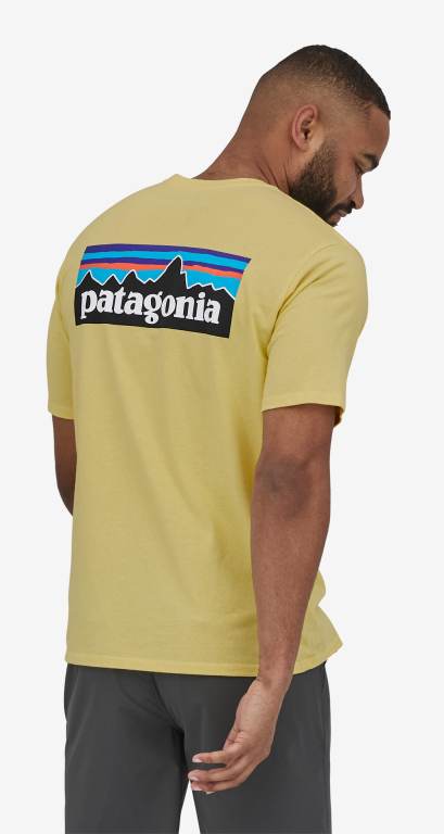 Responsibili-Tee® Patagonia P-6 Logo Responsibili-Â® Hombre Amarillos | sxDq435L