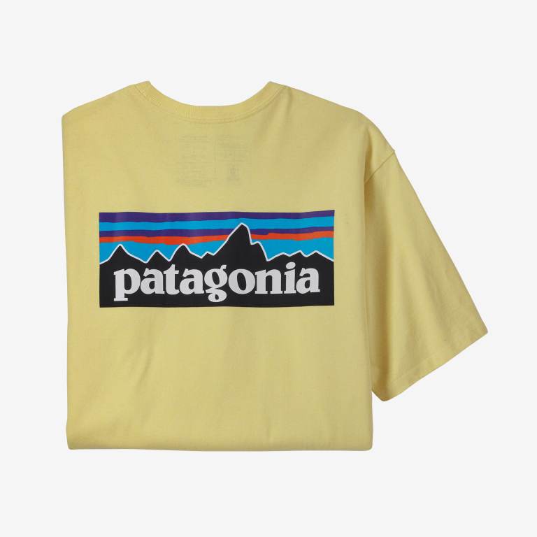 Responsibili-Tee® Patagonia P-6 Logo Responsibili-Â® Hombre Amarillos | sxDq435L