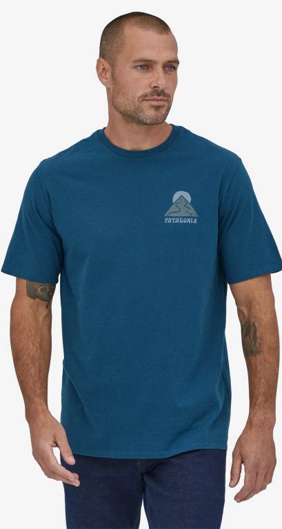 Responsibili-Tee® Patagonia Slow Going Responsibili-Â® Hombre Azules | OMyJz6gN