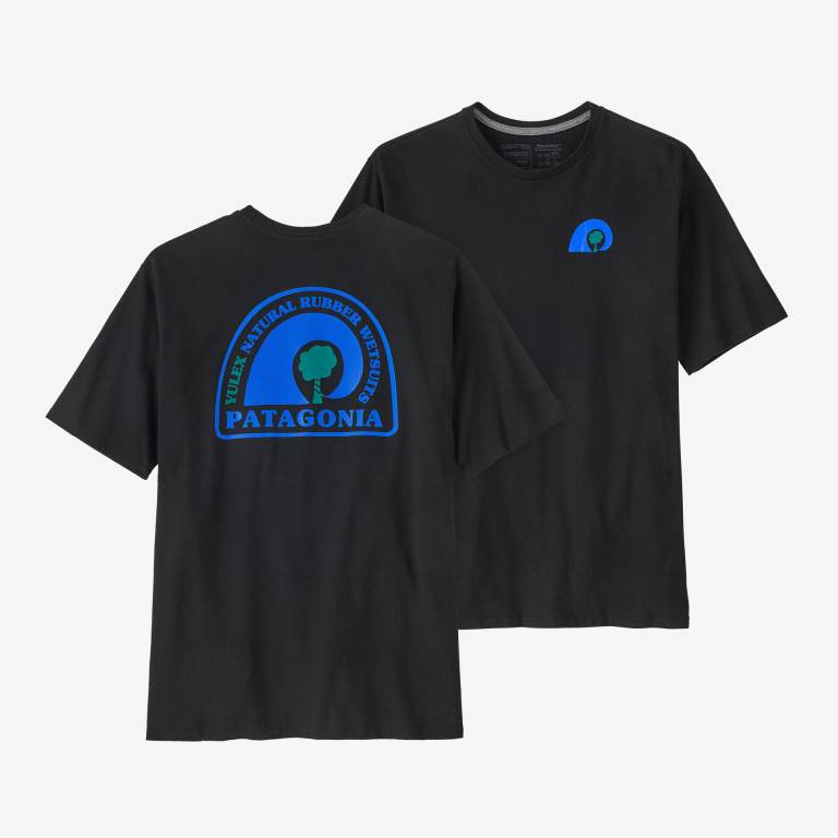 Responsibili-Tee® Patagonia Tree Mark Responsibili-Â® Hombre Negros | OVhvZupW