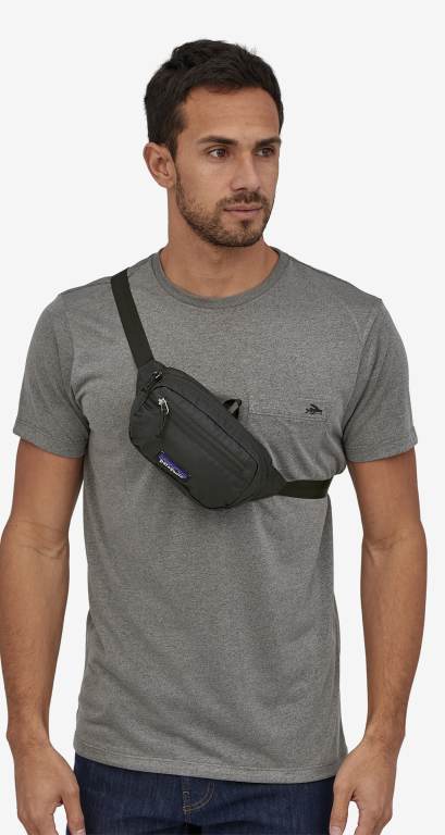 Riñonera Patagonia Ultralight Black HoleÂ® Mini Hip Pack 1L Unisex Negros | jnFWXBgJ