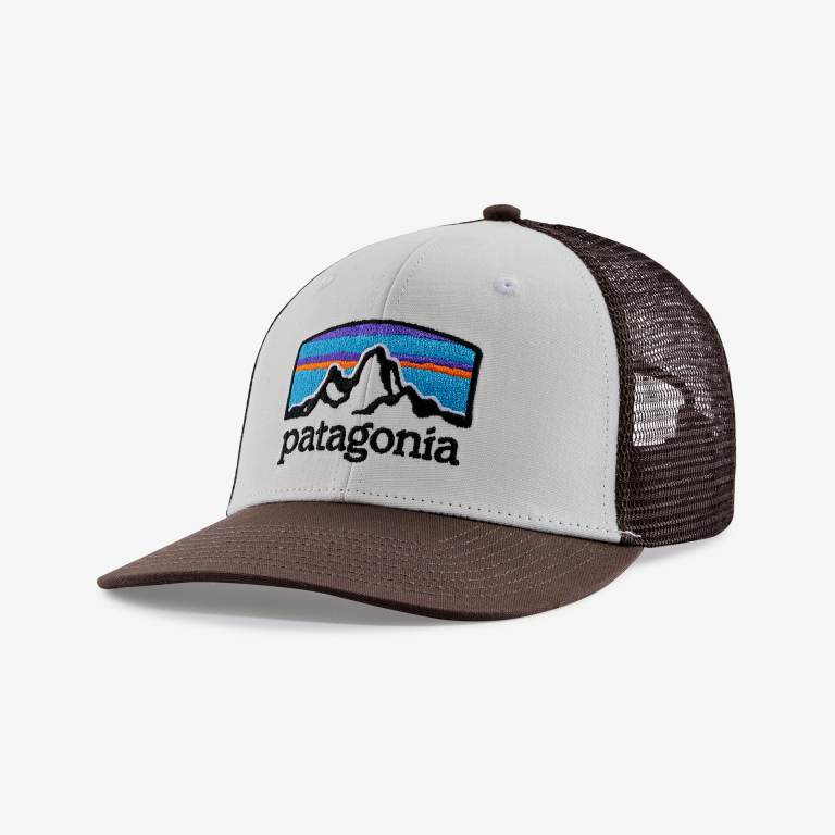 Sombreros Patagonia Fitz Roy Horizons Trucker Unisex White/Brown | laC7cLw0