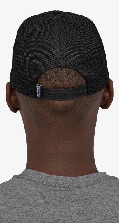 Sombreros Patagonia P-6 Logo Trucker Unisex Negros | GqG2ThIh