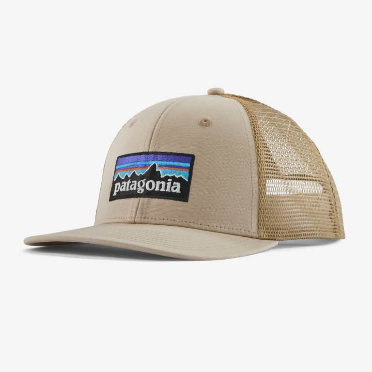 Sombreros Patagonia P-6 Logo Trucker Unisex Brown/Brown | xxY70ylO