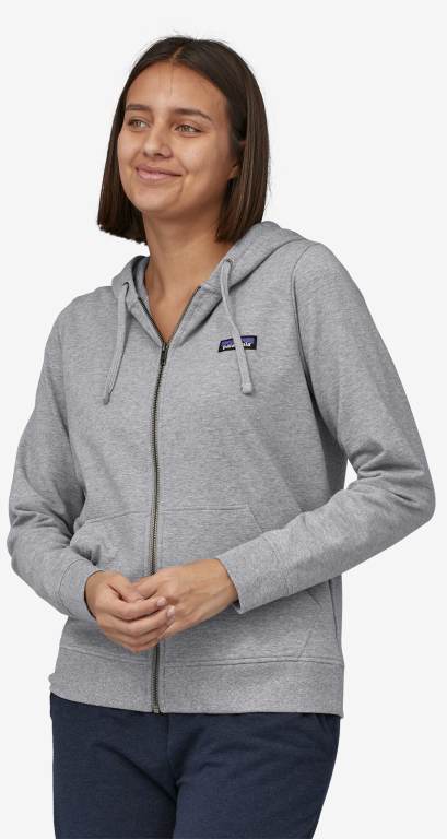 Sudadera Con Capucha Patagonia Ahnya Full-Zip Mujer Azules Claro Grises | F7Zz3qow