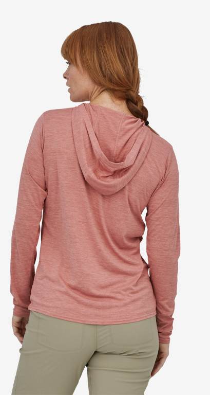 Sudadera Con Capucha Patagonia CapileneÂ® Cool Daily Estampados Mujer Stripes/Pink | 2fsBRjFn