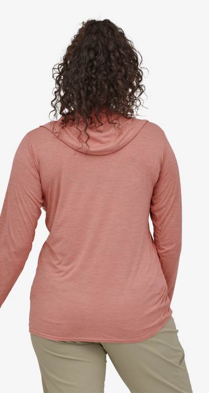 Sudadera Con Capucha Patagonia CapileneÂ® Cool Daily Estampados Mujer Stripes/Pink | 2fsBRjFn