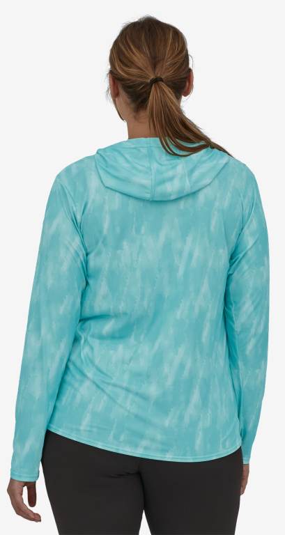 Sudadera Con Capucha Patagonia CapileneÂ® Cool Daily Estampados Mujer Verdes | 8KymyvSQ