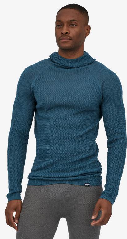 Sudadera Con Capucha Patagonia CapileneÂ® Air Baselayer Hombre Azules | ZDBkVFf3