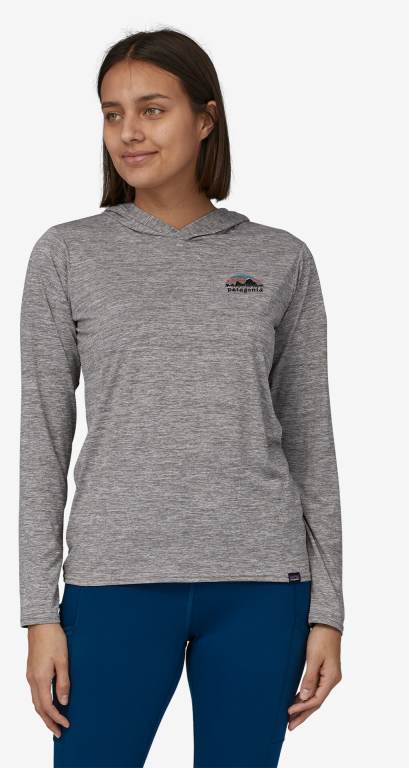 Sudadera Con Capucha Patagonia CapileneÂ® Cool Daily Estampados Mujer Stripes/Coral | ZbXNWlNV