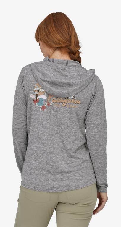 Sudadera Con Capucha Patagonia CapileneÂ® Cool Daily Estampados Mujer Grises | zHRqhvl2