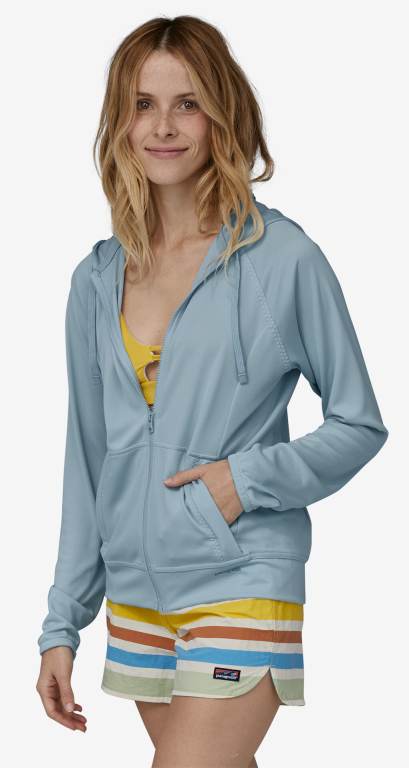 Sudadera Con Capucha Patagonia Coastal Hideaway Mujer Azules | CwruzpcS