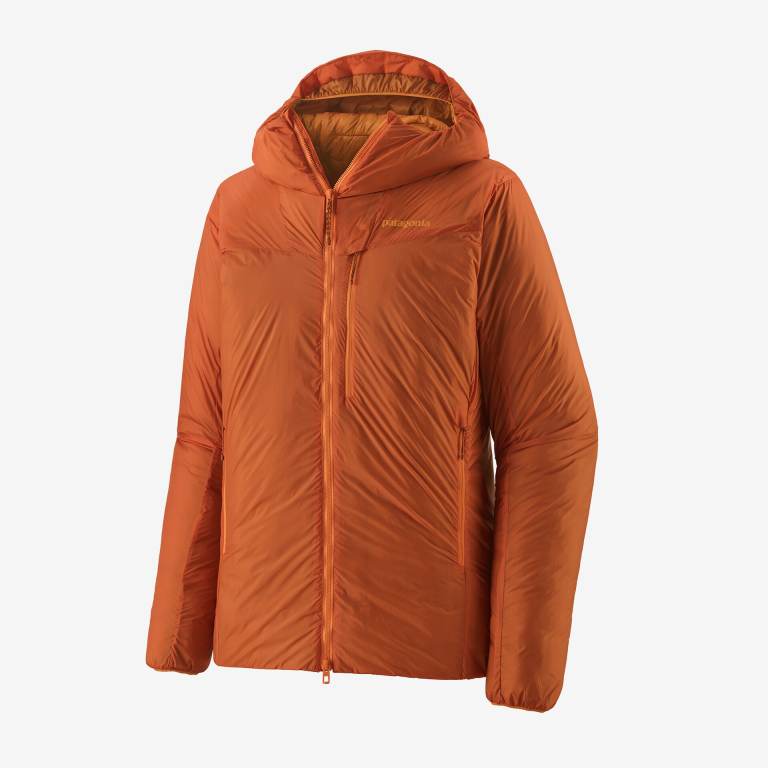 Sudadera Con Capucha Patagonia DAS Light Belay Hombre Naranjas | 2rEnMCmM