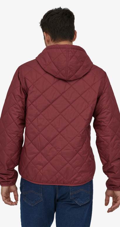 Sudadera Con Capucha Patagonia Diamond Acolchado Bomber Hombre Rojos | 5PwwynB7