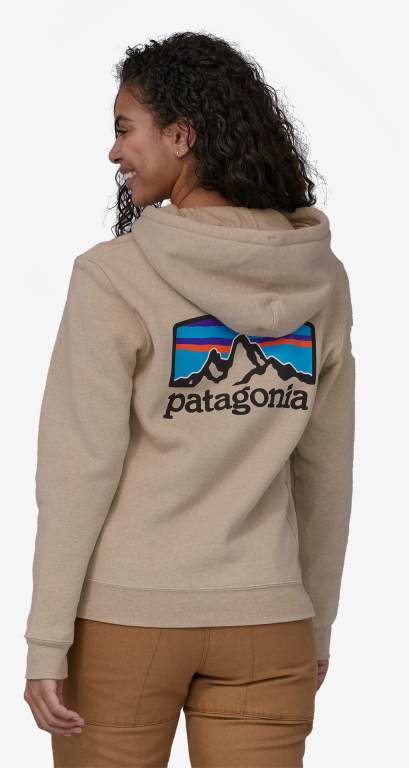 Sudadera Con Capucha Patagonia Fitz Roy Horizons Uprisal Unisex Marrom | GaeDb48t