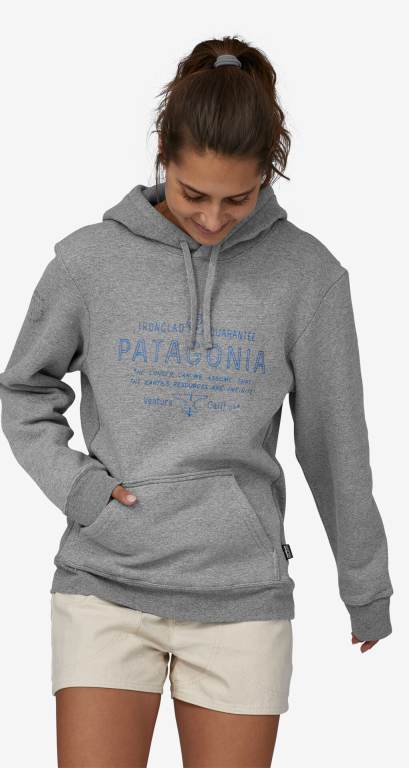 Sudadera Con Capucha Patagonia Forge Mark Uprisal Unisex Negros | 1jNqtxKe