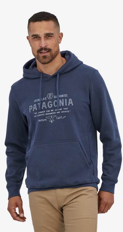 Sudadera Con Capucha Patagonia Forge Mark Uprisal Unisex Verdes | tipCtqjC