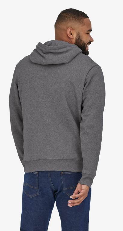 Sudadera Con Capucha Patagonia Line Logo Ridge Stripe Uprisal Unisex Gravel | booct377