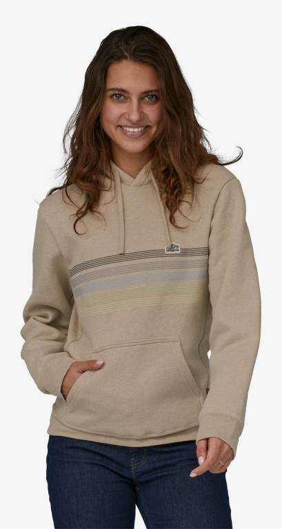 Sudadera Con Capucha Patagonia Line Logo Ridge Stripe Uprisal Unisex Marrom | i54uQgqk