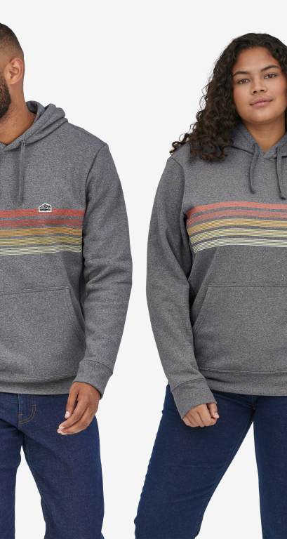 Sudadera Con Capucha Patagonia Line Logo Ridge Stripe Uprisal Unisex Azul Marino | ogmQVqTJ