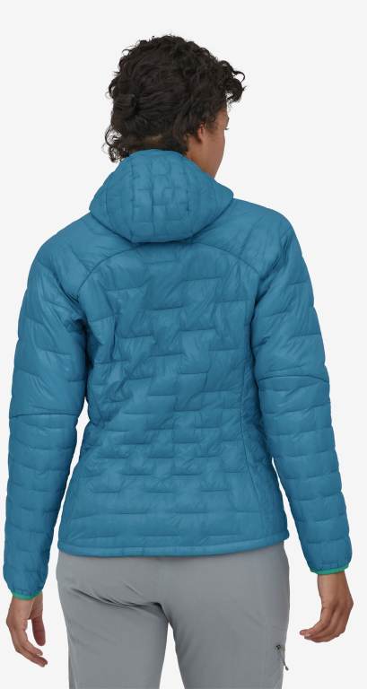 Sudadera Con Capucha Patagonia Micro PuffÂ® Insulated Mujer Azules | 7JBOA0km